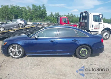 2014 Audi S6 4.0T Prestige z USA, uszkodzony, nr VIN WAUF2AFC7EN066984